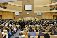 A general view during the 30th Ordinary Session of the Assembly of Heads of State and Government of the African Union, Addis Ababa, Ethiopia, Jan. 28. 
