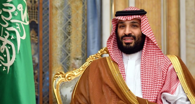 Saudi Arabia's Crown Prince Mohammed bin Salman attends a meeting with U.S. Secretary of State Mike Pompeo in Jeddah, Saudi Arabia, September 18, 2019. (Reuters Photo)