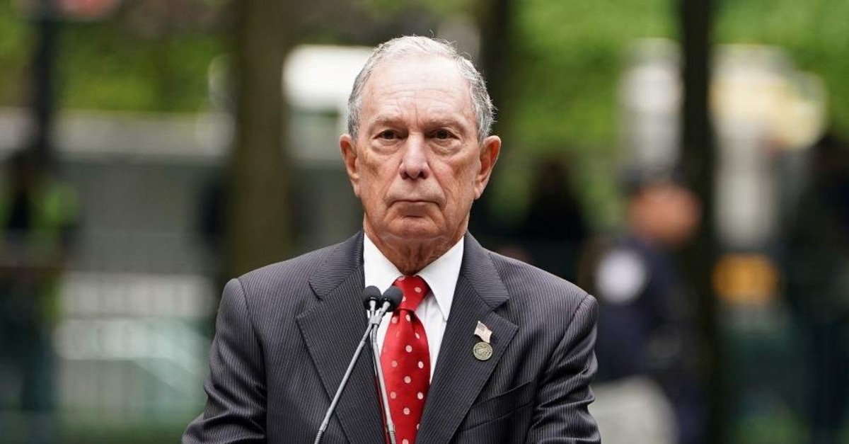 Former Mayor of New York Michael Bloomberg speaks in the Manhattan borough of New York, New York, U.S., May 30, 2019. (REUTERS Photo)