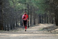 Salih Teksu00f6z trains outdoors in Gaziantep, March 12, 2019.