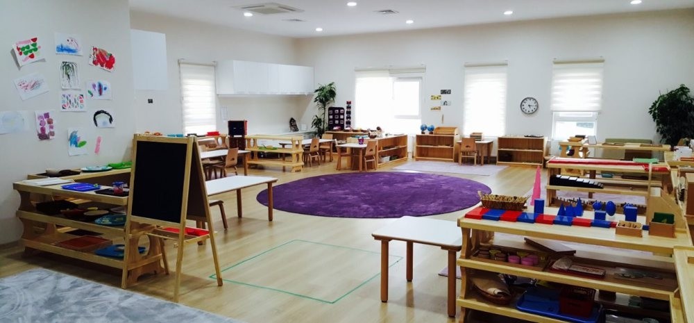 Montessori designed unique learning materials and placed them in an innovative classroom setting