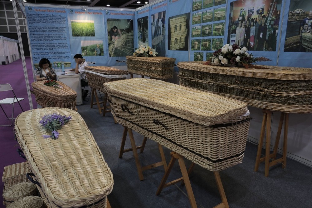 Asian funerals go green, hightech at Hong Kong trade fair Daily Sabah