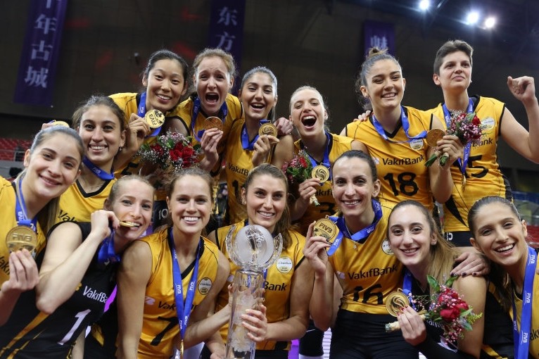 Women's volleyball Vakıfbank in high spirits, aims to defend world