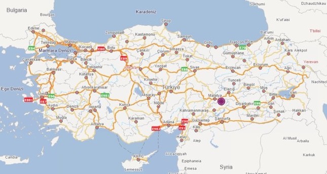 زلزال بقوة 5,2 درجة يضرب جنوبي تركيا