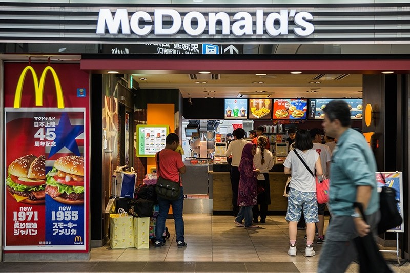A general view of a McDonald's restaurant in Tokyo, Japan, 21 July 2016 reissued 16 June 2017). (EPA Photo)