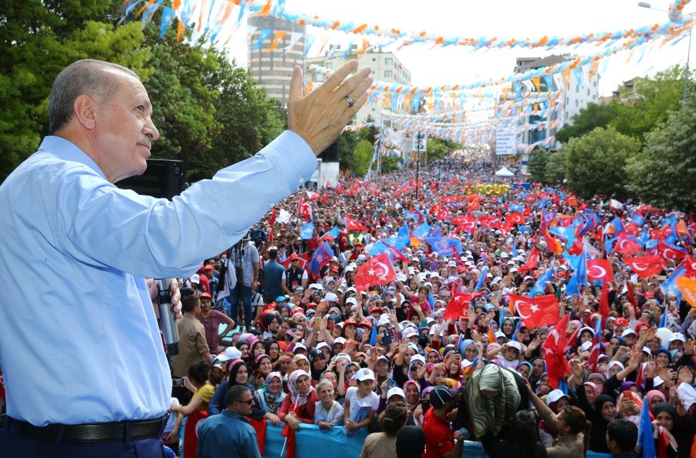 Speaking during his rally in Nevu015fehir, President Erdou011fan criticized the opposition for being clueless on the improvements in the country.