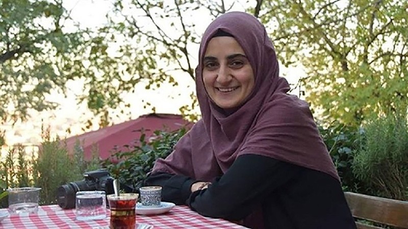 Turkish national Ebru u00d6zkan, who was detained by Israeli authorities at Ben Gurion Airport in Tel Aviv on June 11, 2018. (Sabah File Photo)