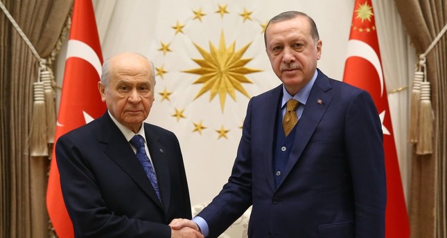 AK Party-MHP alliance to support Erdoğan as 2019 presidential candidate ...