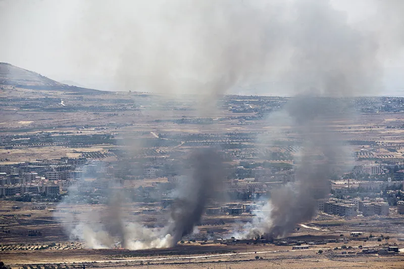 Syria The Fire Rises Israel retaliates against mortar fire from Syria | Daily Sabah