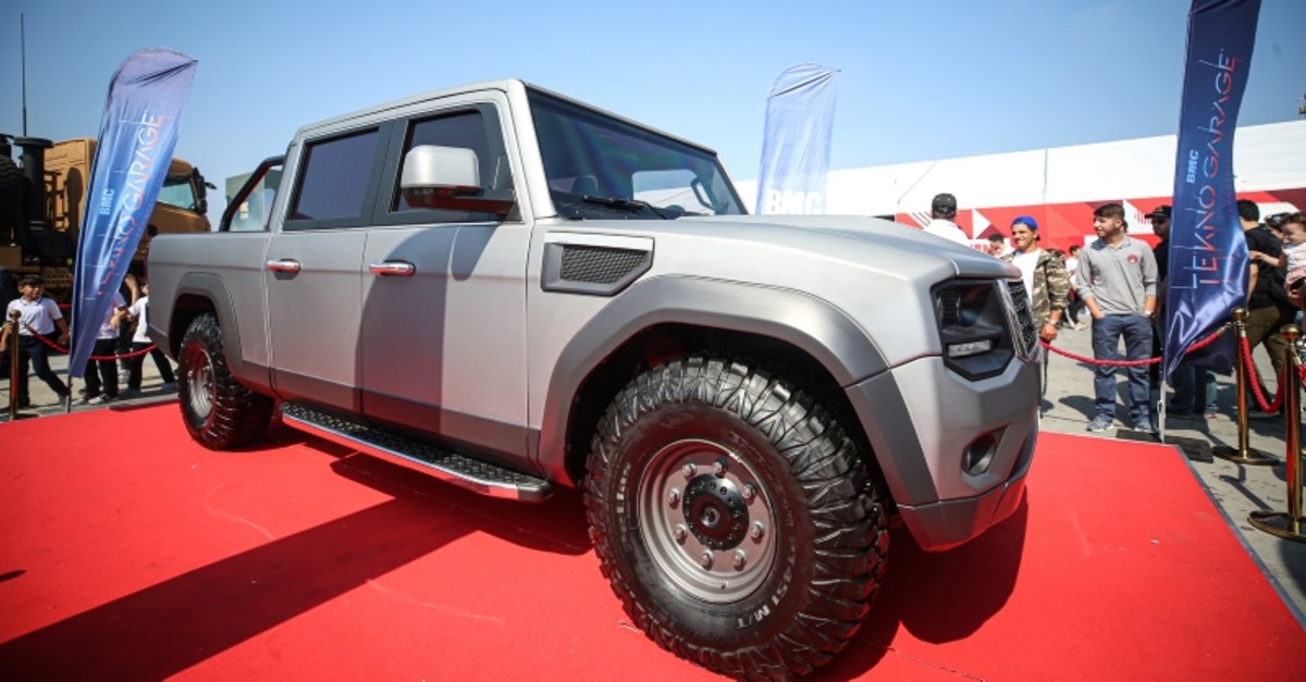 Turkish Defense Contractor Bmc Developing 7 Models Of New Armored Pickup Daily Sabah