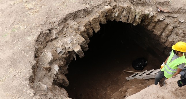 العثور على غرفة دفن بقيصري التركية تعود للحقبة السلجوقية