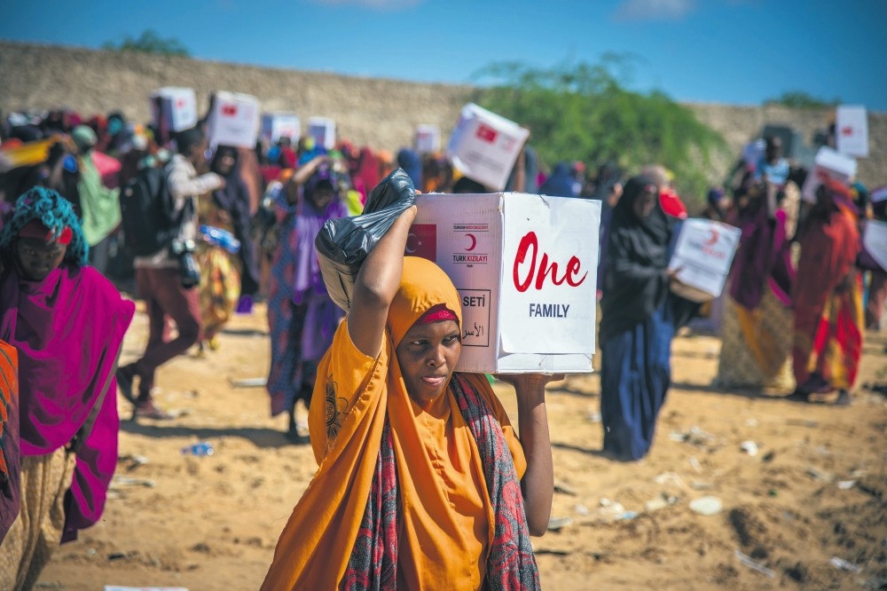 The NGO has provided more than 70,000 tons of humanitarian aid to Somalis, and has also delivered more than 10,000 tents and beds to the country.