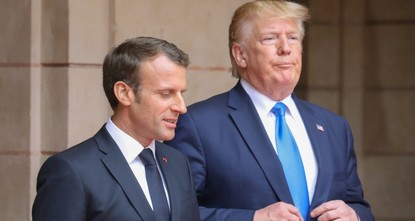 Трамп и Макрон договорились пригласить РФ на G7