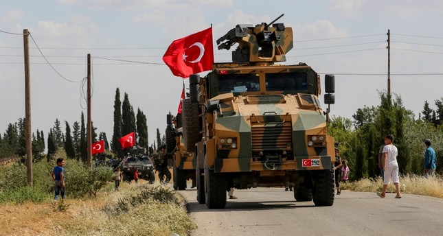 الجيش التركي ينفذ جولة ثانية من التدريبات المشتركة مع نظيره الأمريكي حول منبج