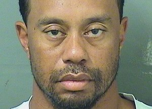 Tiger Eldrick Woods appears in a booking photo released by Palm Beach County Sheriff's Office in Palm Beach, Florida, U.S., May 29, 2017. (Reuters Photo)