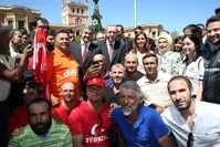 President Recep Tayyip Erdo?an visited Paraguay back in 2018 with First Lady Emine Erdo?an, where they were welcomed by the Paraguayan people with warm feelings, March.12, 2018. (AA PHOTO)