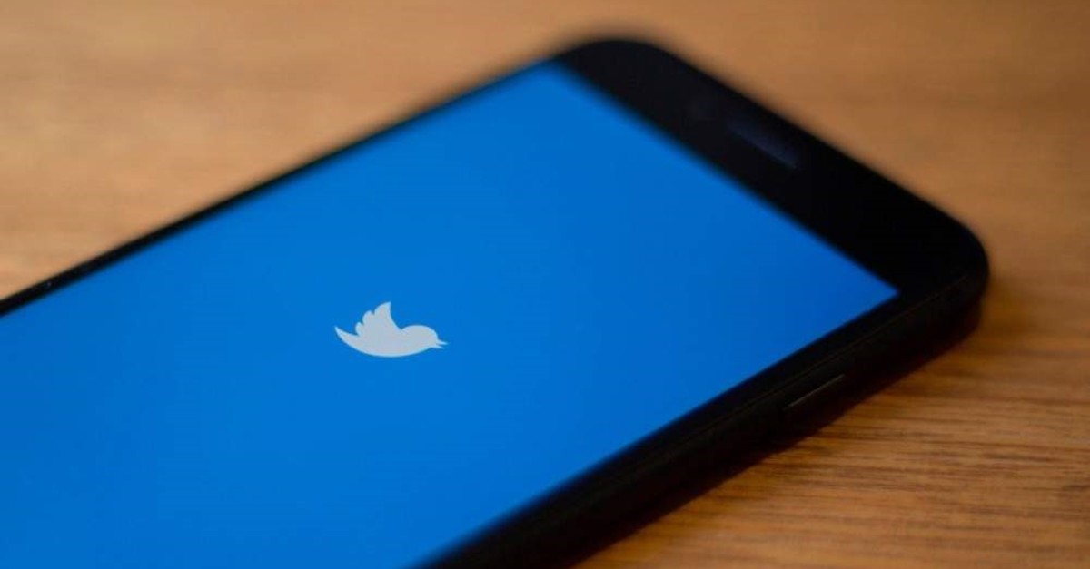 In this file photo taken on July 10, 2019 the Twitter logo is seen on a phone in this photo illustration in Washington, DC (AFP Photo)