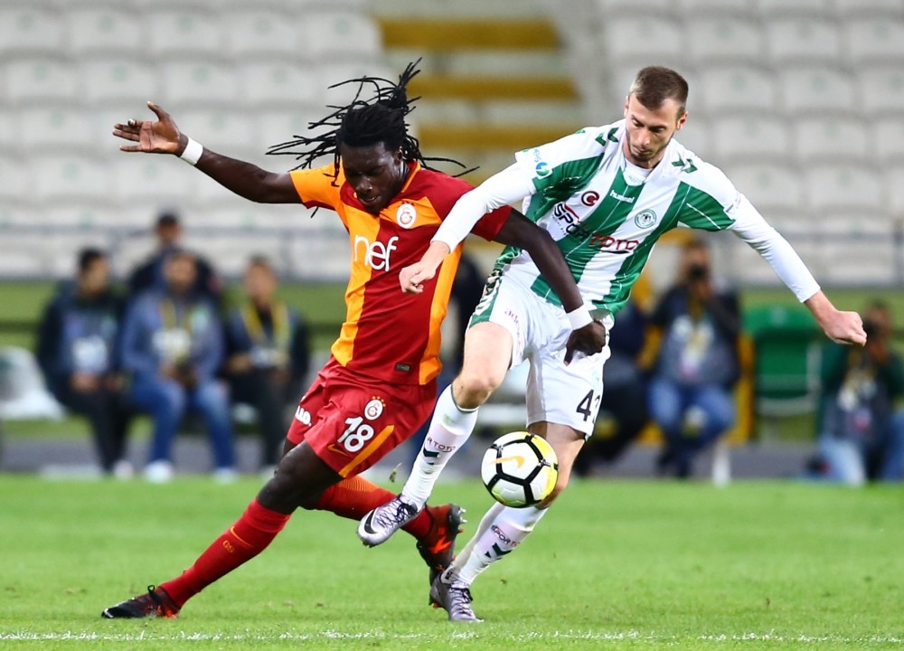 Galatasaray won 2-0 against Atiker Konyaspor on Saturday in an away match.