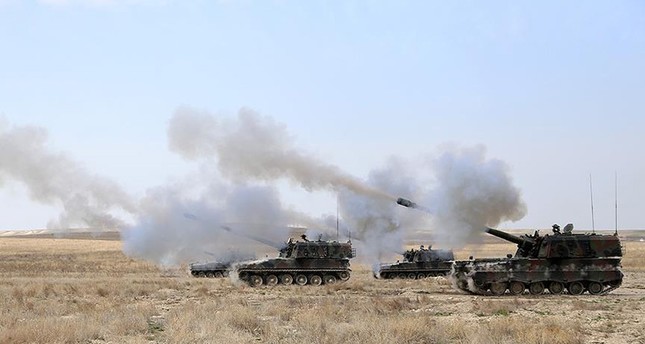 المدفعية التركية وطائرات التحالف تدمر 31 هدفاً لداعش في سوريا