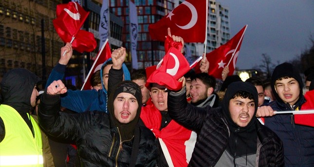 الجالية التركية في واشنطن تندد بدعم أمريكا لتنظيم ب ي د الإرهابي - الأناضول