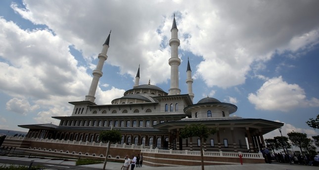 مسجد الشعب في المجمع الرئاسي بأنقرة