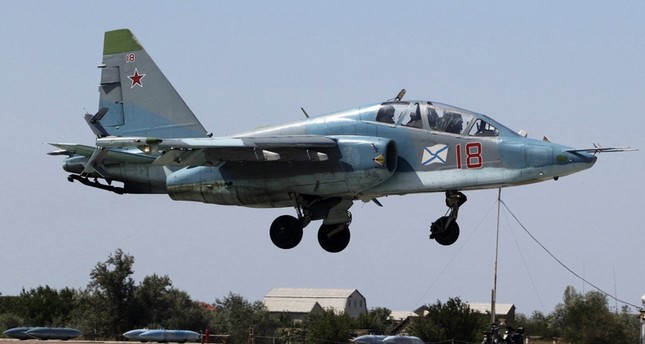 وزارة الدفاع الروسية: سقوط مقاتلة سو 25 غربي البلاد والبحث جار عن طياريها