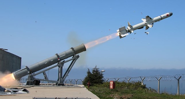 نجاح ثاني اختبار لصاروخ أطمجة التركي ذي مدى 200 كم