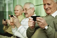 Smartphones and apps allow senior citizens to keep their minds active, closing the generation gap in the process.