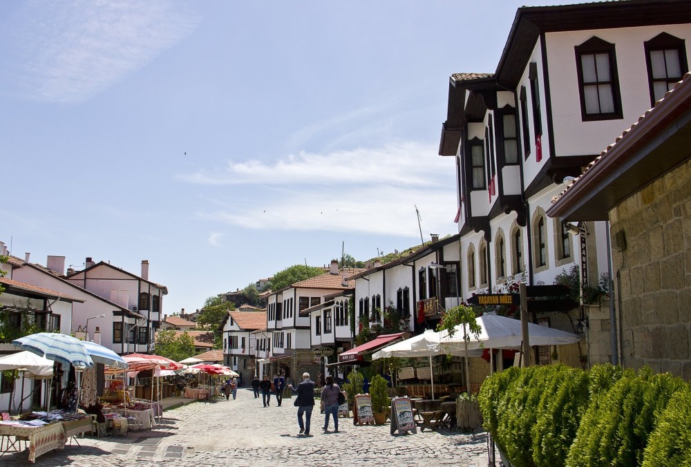 Beypazaru0131u2019s city center still preserves the spirit of the Ottoman era with its unique architecture.