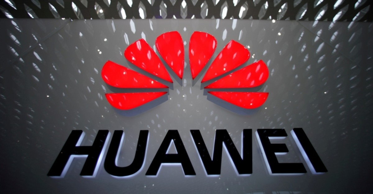  A Huawei company logo is pictured at the Shenzhen International Airport in Shenzhen, Guangdong province, China July 22, 2019. (Reuters Photo)