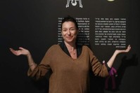 The exhibition, open until late 2020, aims to convey the importance of ancient hieroglyphics to modern audiences glued to their phones through the cunning use of emojis. (AFP Photo)