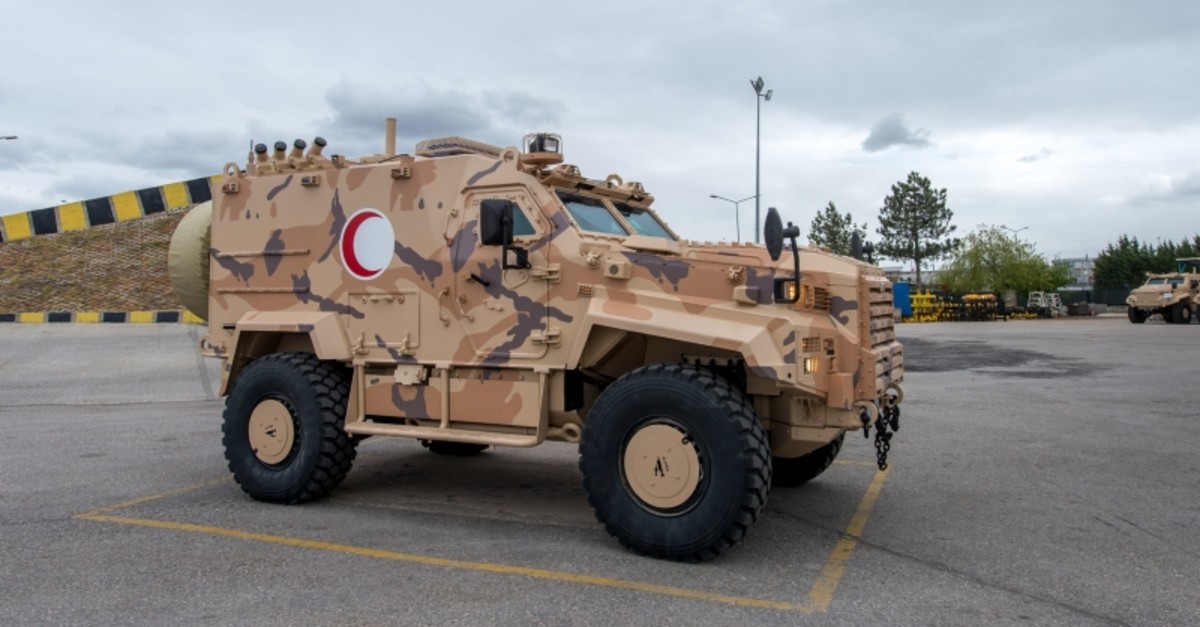 Turkish defense firm&#39;s armored vehicle to serve emergency services | Daily  Sabah