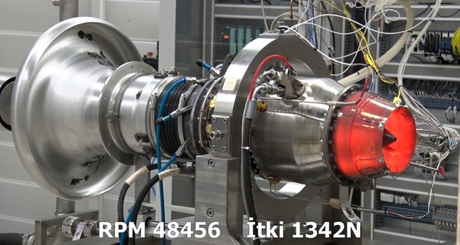 صورة المحرك  TEI-TJ300يصل إلى 48456 دورة في الدقيقة IHA