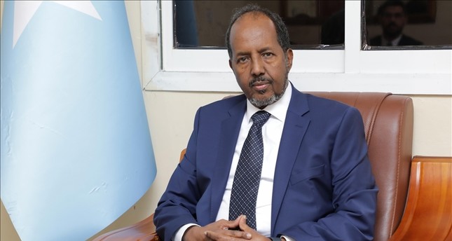 الرئيس الصومالي حسن شيخ محمود الأناضول