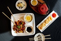 A Chinese menu prepared as part of the exhibition on display at the Pera Museum.