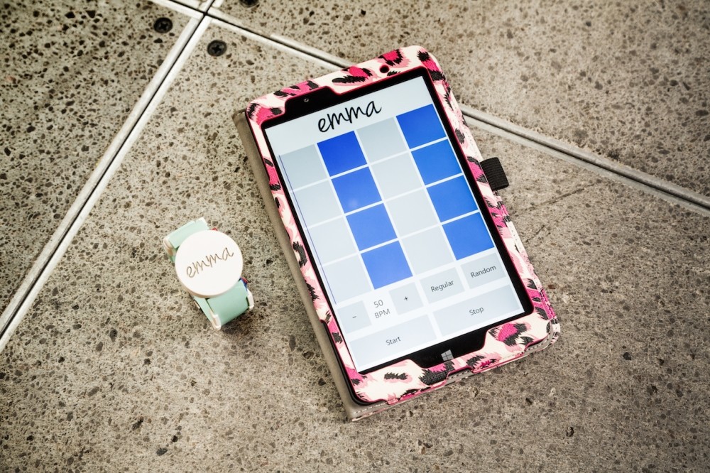 Wristwatch u201cEmmau201d is one of the technologies that is changing lives.