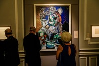 Picasso's works will be on display in u0130zmir until Jan. 5, 2020.