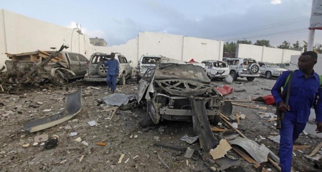 هجوم انتحاري يستهدف مركزا عسكريا للحكومة الصومالية جنوب البلاد