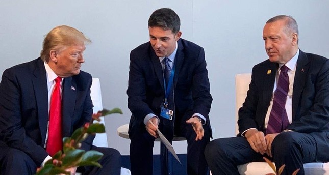 Erdoğan, Trump meet on the sidelines of NATO summit