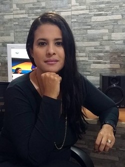 Venezuelan journalist Erika Ortega Sanoja. 