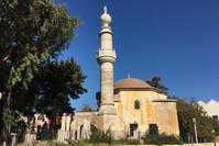 This undated file photo shows the Murat Reis Mosque on the island of Rhodes, Greece.