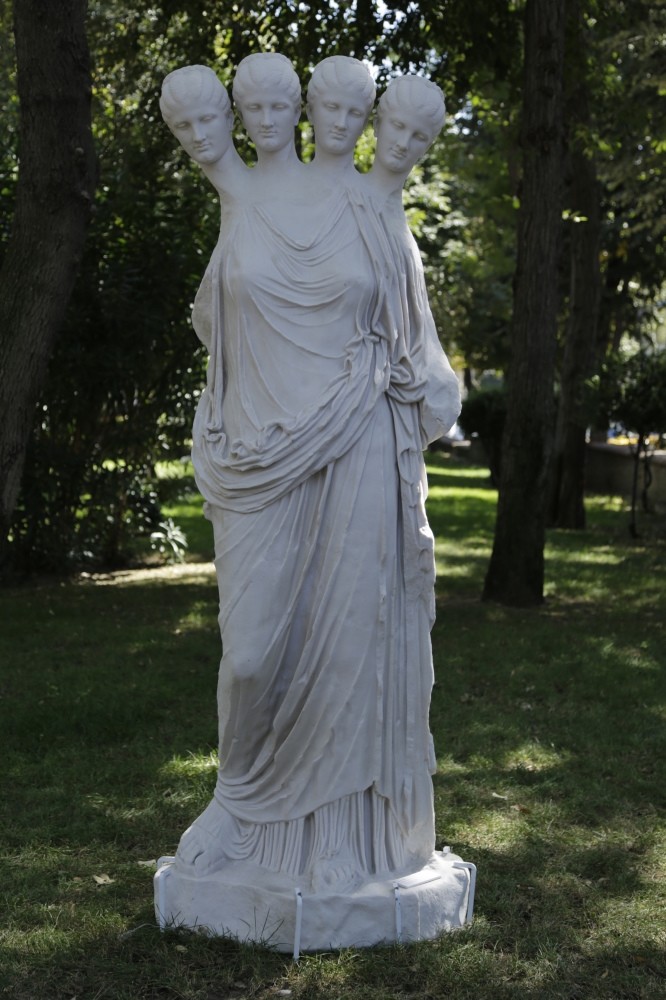 Genco Gu00fclan, u201cHermes,u201d polymer and marble, 2017