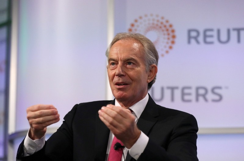 Former British PM Tony Blair says UK needs another referendum to stop
