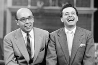 Ahmet (L) and Nesuhi Ertegu00fcn are the founders of Atlantic Records.