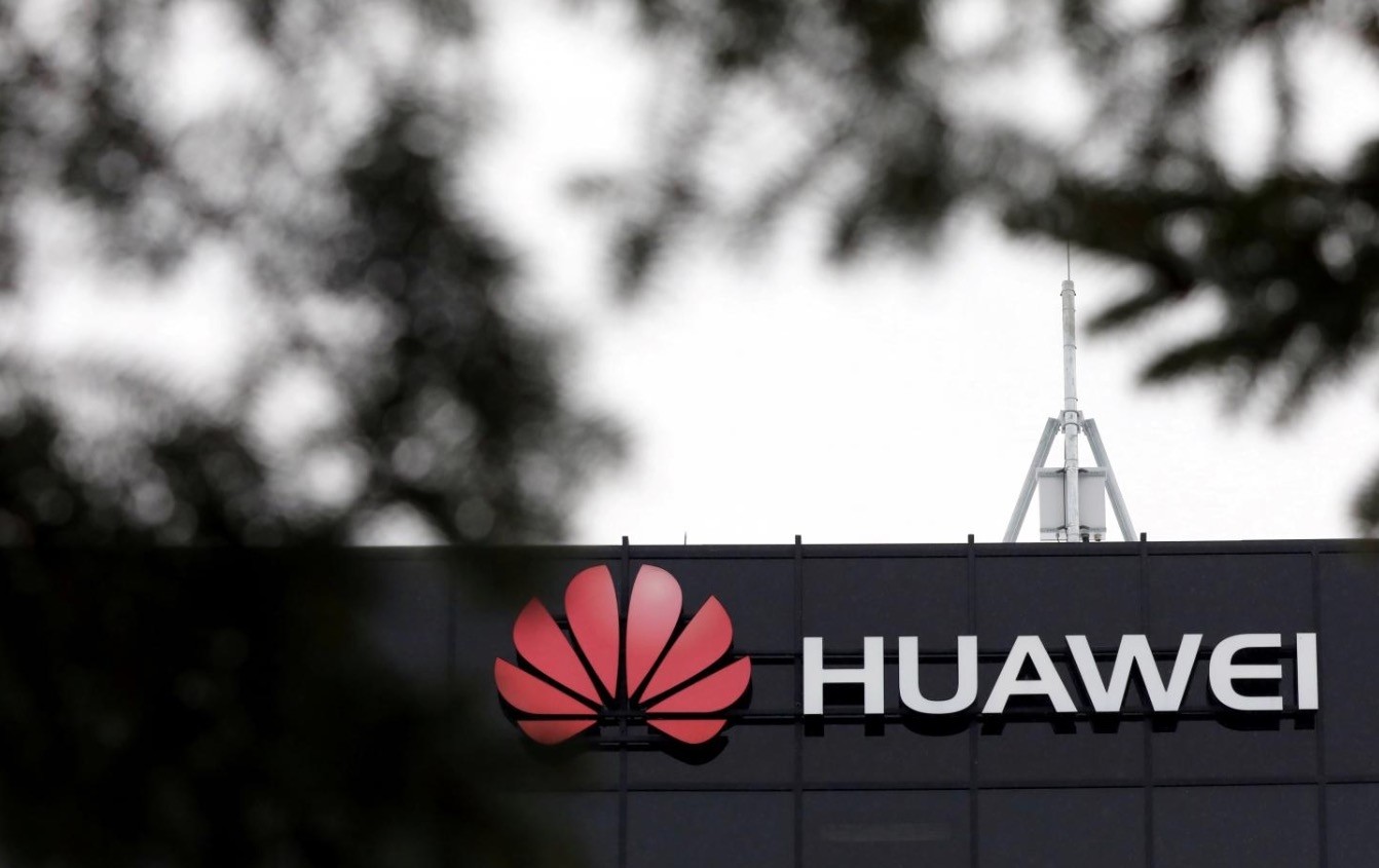 The Huawei logo is pictured outside their research facility in Ottawa, Ontario, Canada, December 6, 2018. (Reuters Photo)