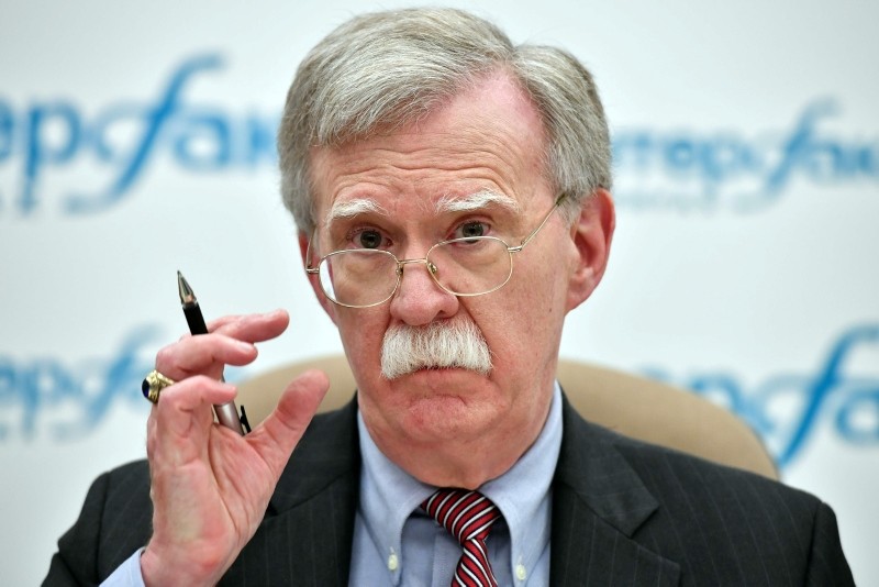 John Bolton, National Security Adviser to the US President, gives a press conference in Moscow on October 23, 2018. (AFP Photo)