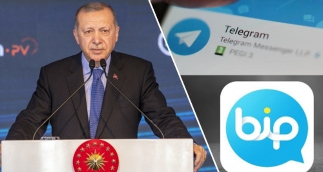 أردوغان يشارك أجندته اليومية عبر تطبيقي تلغرام وبيب