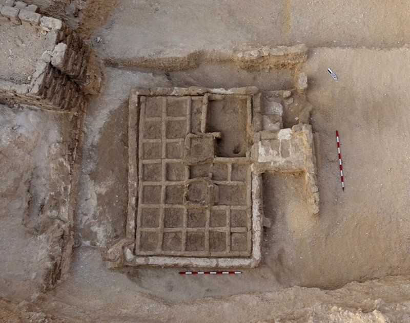 A handout picture released by the Egyptian Ministry of Antiquities on May 3, 2017, shows the remains of a nearly 4,000 year old model garden following its discovery at the Draa Abul Nagaa necropolis on the west bank of the Nile River (AFP Photo)