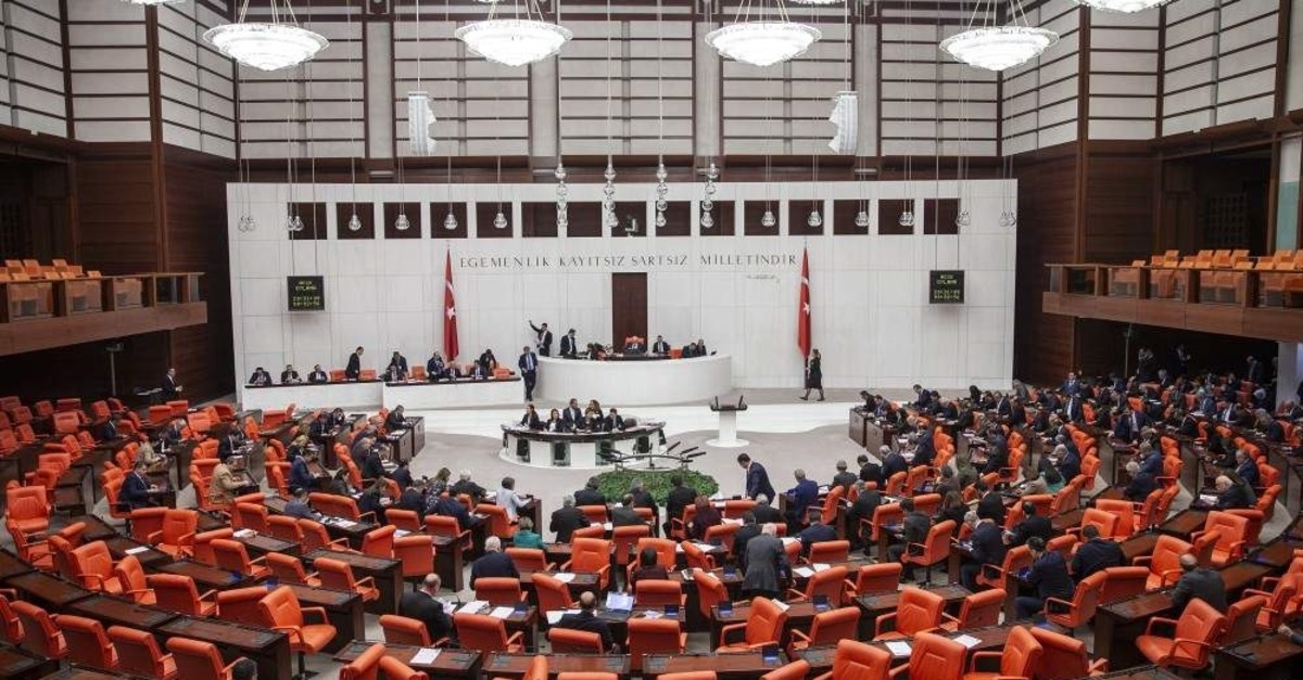 The Turkish Grand National Assembly (TBMM) in Ankara. (AA Photo)