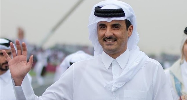 أمير قطر الشيخ تميم بن حمد آل ثاني الأناضول